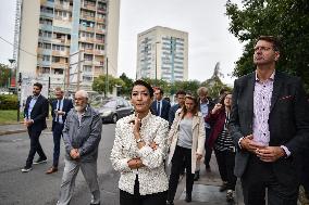 Ministerial Visit To Gennevilliers