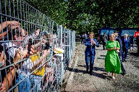 Dutch Royals Start Regional Visit To Gelderse Vallei