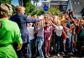 Dutch Royals Start Regional Visit To Gelderse Vallei