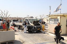 MIDEAST-WEST BANK-CAR-RAMMING ATTACK