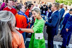 Dutch Royals Start Regional Visit To Gelderse Vallei