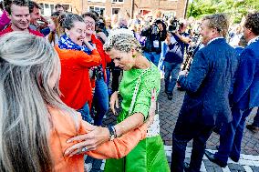 Dutch Royals Start Regional Visit To Gelderse Vallei