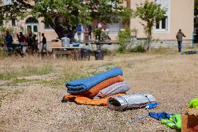 Refugee Camp - Briancon