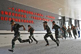 School Fire Drill in Yantai