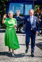 Dutch Royals Start Regional Visit To Gelderse Vallei