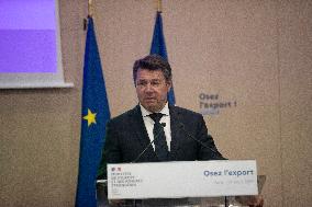 Launch Of The Dare To Export Plan - Paris