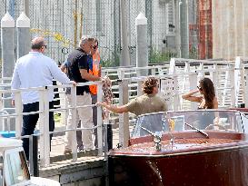 Venice - George And Amal Clooney Leaving