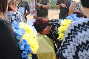 Funeral ceremony of Mi-8 helicopter crews in Poltava