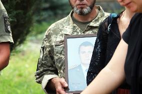 Funeral ceremony of Mi-8 helicopter crews in Poltava