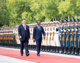 CHINA-BEIJING-XI JINPING-BENINESE PRESIDENT-TALKS (CN)