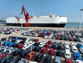 Vehicles Export in Lianyungang Port