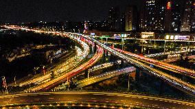 Saihong Overpass in Nanjing