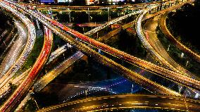 Saihong Overpass in Nanjing