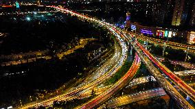 Saihong Overpass in Nanjing