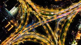 Saihong Overpass in Nanjing