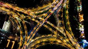 Saihong Overpass in Nanjing