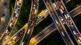 Saihong Overpass in Nanjing