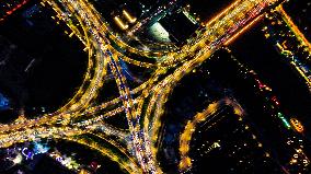 Saihong Overpass in Nanjing