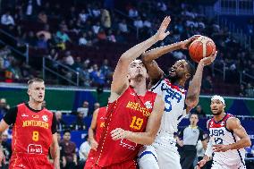 (SP)PHILIPPINES-MANILA-BASKETBALL-FIBA WORLD CUP-SECOND ROUND-USA VS MNE