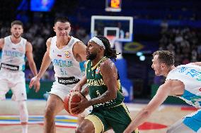 (SP)JAPAN-OKINAWA-BASKETBALL-FIBA WORLD CUP-SECOND ROUND-SLO VS AUS