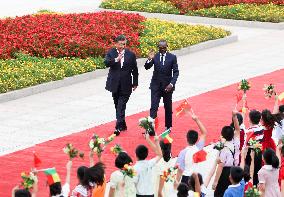 CHINA-BEIJING-XI JINPING-BENINESE PRESIDENT-TALKS (CN)