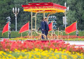 CHINA-BEIJING-XI JINPING-BENINESE PRESIDENT-TALKS (CN)