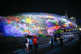 SOUTH KOREA-SEOUL-LIGHT SHOW