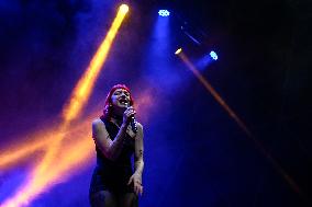 The Concert Of Sophie And The Giants At Villa Ada Festival 2023, 30 August 2023, Rome, Italy.