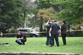 Police Involved Shooting In Newark New Jersey At West Side Park