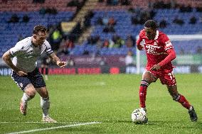 Bolton Wanderers v Middlesbrough - Carabao Cup 2nd Round