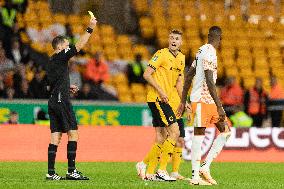 Wolverhampton Wanderers v Blackpool - Carabao Cup Second Round
