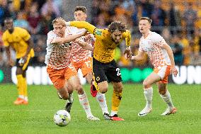 Wolverhampton Wanderers v Blackpool - Carabao Cup Second Round