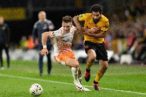 Wolverhampton Wanderers v Blackpool - Carabao Cup Second Round