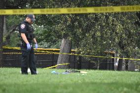 Police Involved Shooting In Newark New Jersey At West Side Park