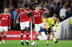 Nottingham Forest v Burnley - Carabao Cup Second Round