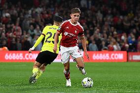 Nottingham Forest v Burnley - Carabao Cup Second Round