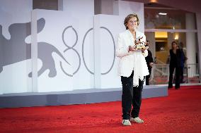 Opening Red Carpet And Liliana Cavani "Golden Lion For Lifetime Achievement" Photocall - The 80th Venice International Film Fest