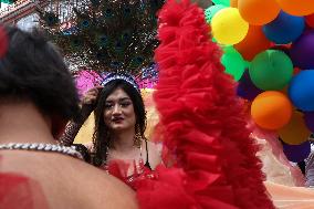 Pride Parade In Nepal.
