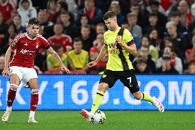 Nottingham Forest v Burnley - Carabao Cup Second Round