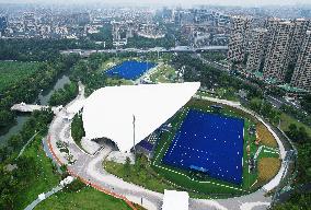 Hockey Field of The Asian Games in Hangzhou