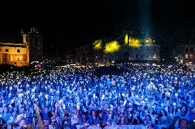 Go_A - Ukrainian Folktronic Group Concert During Ukraine Independence Day Celebration In Warsaw, Poland