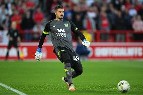 Nottingham Forest v Burnley - Carabao Cup Second Round