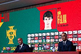 Press Conference For The Call-up Of The Portuguese National Team