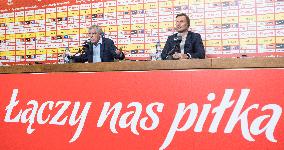 Press Conference Of Fernando Santos In Warsaw