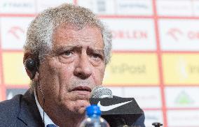 Press Conference Of Fernando Santos In Warsaw