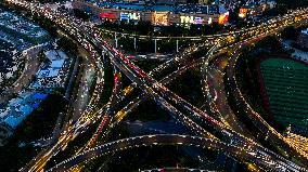 Saihong Overpass in Nanjing