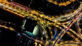 Saihong Overpass in Nanjing