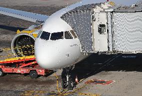 Daily life at Barcelona airport