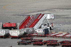 Daily life at Barcelona airport