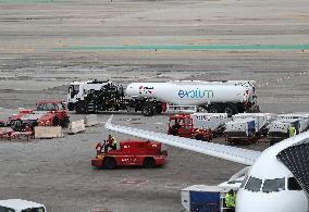 Daily life at Barcelona airport